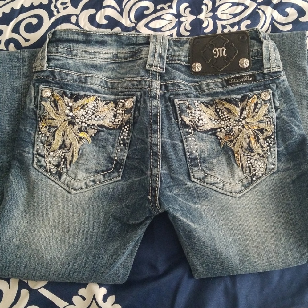 Miss Me Boot Cut Jeans Size 24